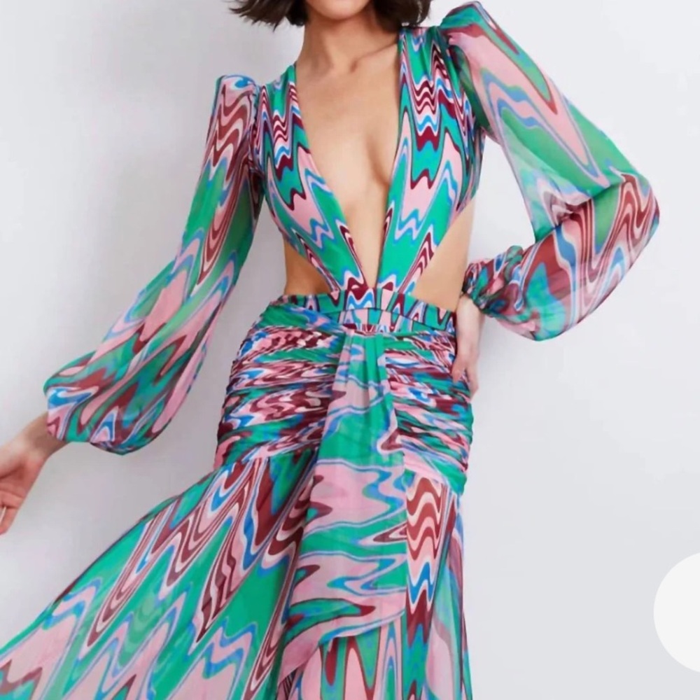 PatBO wave bodysuit